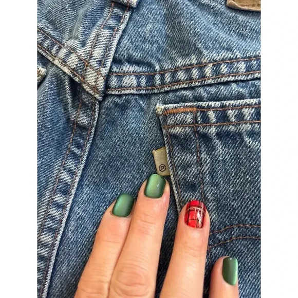 Levi's Vintage 900 Series 1992 '90s 100% Cotton Tapered Leg Women's Size 11 - Picture 12 of 13